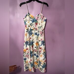 SHEIN Multicolor Floral Maxi Dress